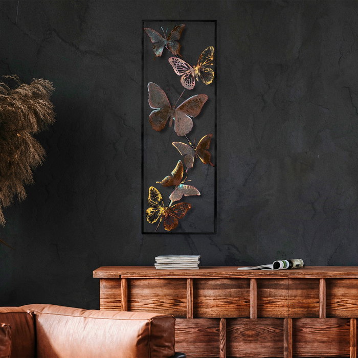 Wallity Tavus 2 Accesorio Decorativo de Pared de Metal Multicolor